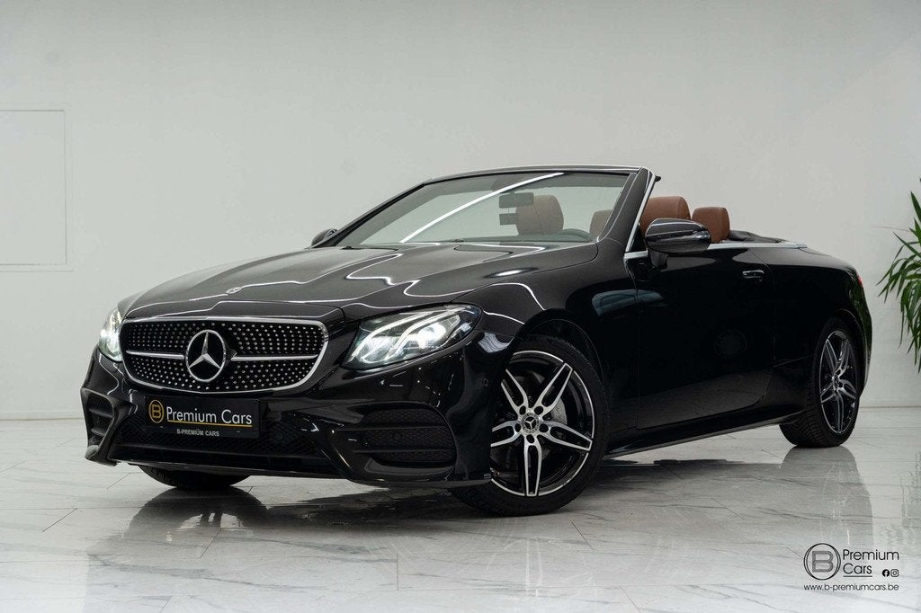Mercedes-Benz E 200 I cabrio AMG line! Cruise, Leder, Sfeer,, Auto's, Automaat, 4 zetels, Gebruikt, 4 cilinders