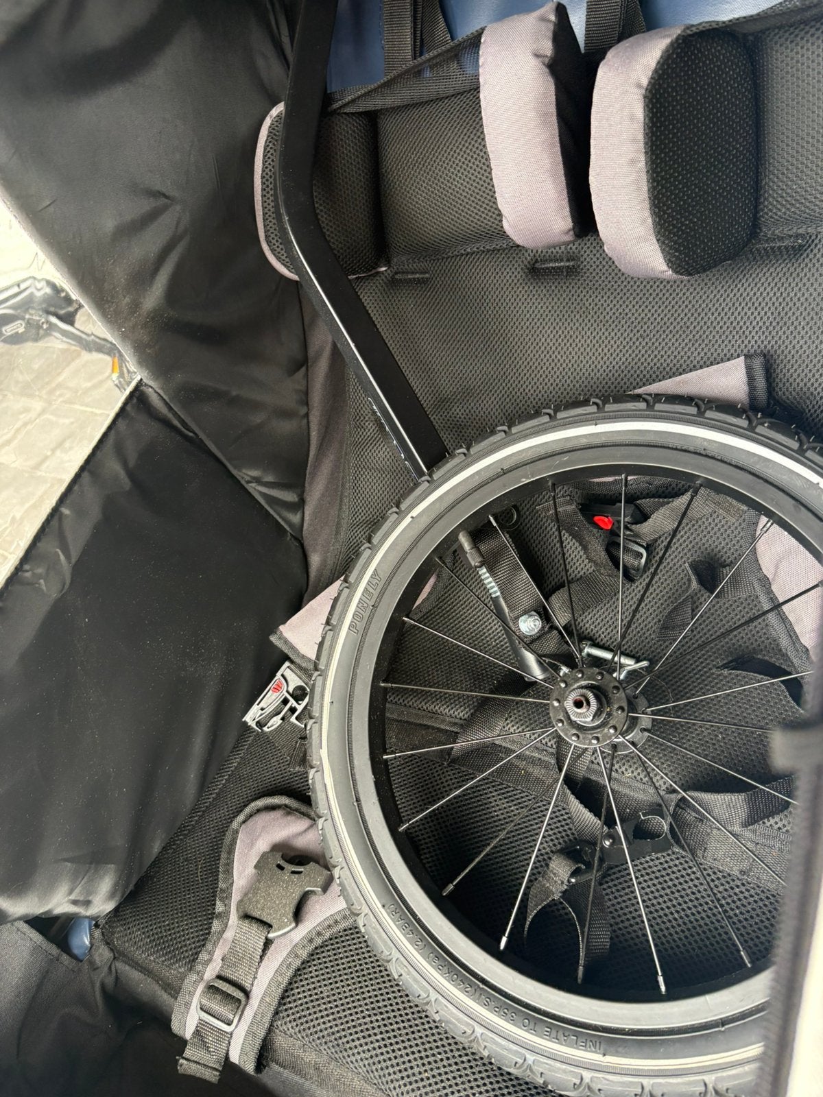 Fiets kar, Fietsen en Brommers, Ophalen, Vering, 20 tot 40 kg, Zo goed als nieuw