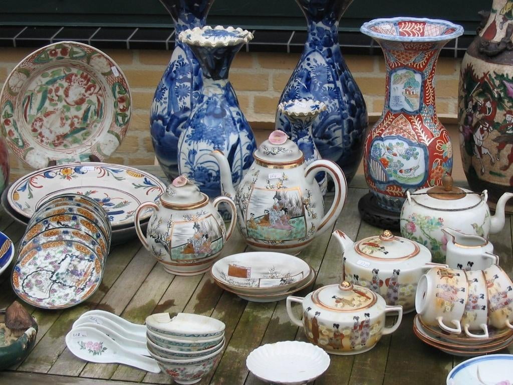 Chinees en Hollands Porcelijn, Ophalen