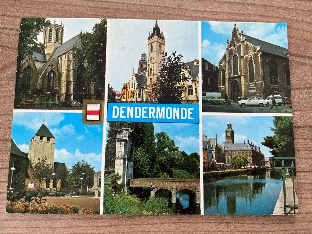 Postkaart Dendermonde, Verzamelen, Postkaarten | België, Ophalen of Verzenden, Oost-Vlaanderen