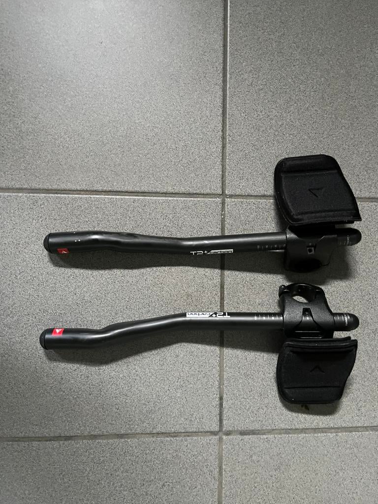Draagarmen opzetstukken T2 carbon, Fietsen en Brommers, Ophalen, Zo goed als nieuw