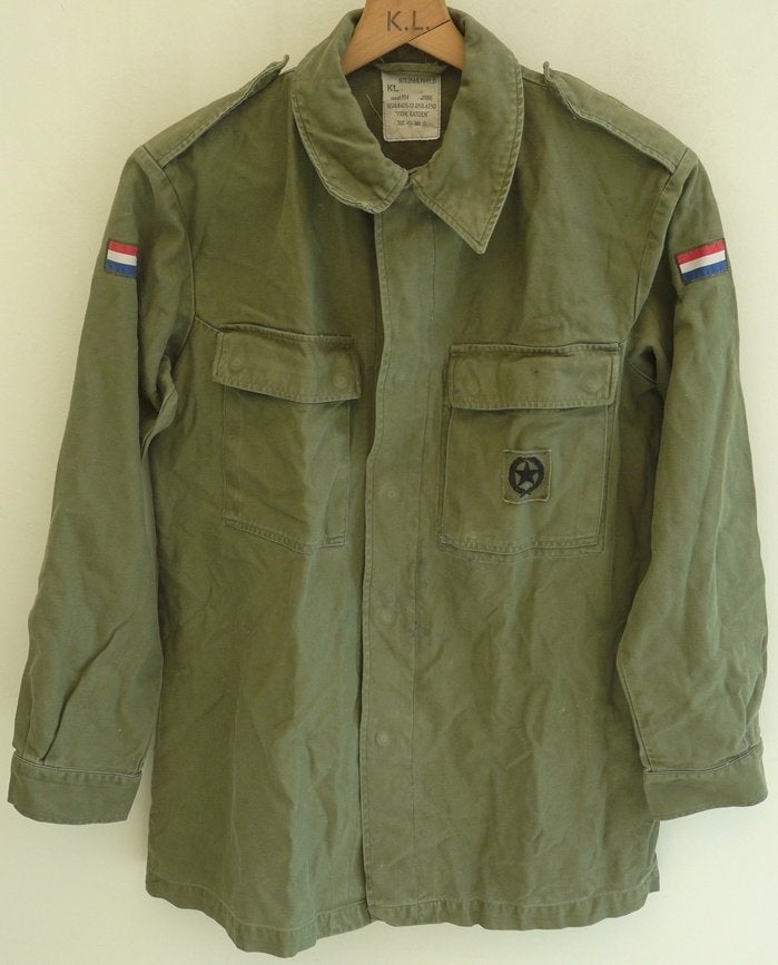 Jas, Gevechts, Uniform, M78, maat: 104, KL, 1988.(Nr.22), Verzamelen, Ophalen of Verzenden, Landmacht, Kleding of Schoenen