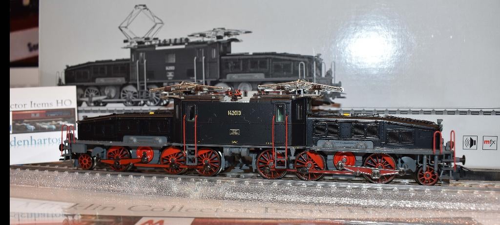 Märklin 37567  "Schwarzes Krokodil" Messe-Lok 2013, Enlèvement ou Envoi, Courant alternatif, Comme neuf, Locomotive