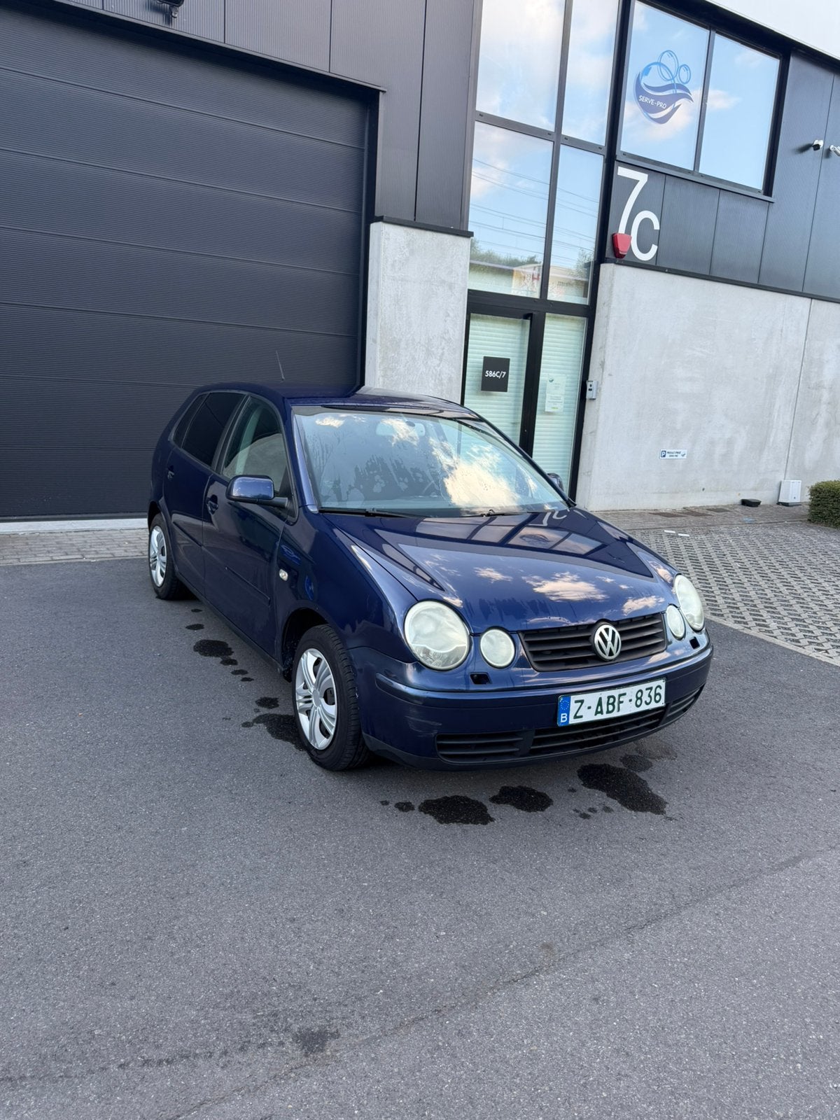 Polo IV- 1.2 essence- 169.000 km prête a être immatriculée, Achat, Entreprise, Carnet d'entretien, Bleu