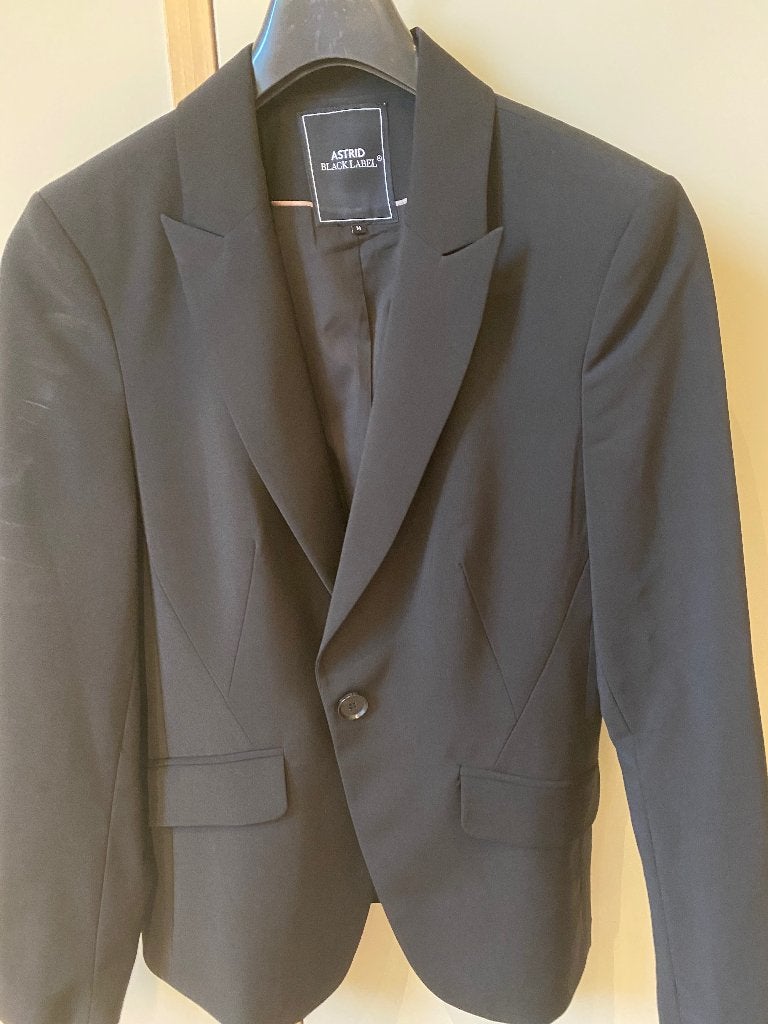 Zwarte blazer maat M, Taille 38/40 (M), Comme neuf, Enlèvement, Manteau
