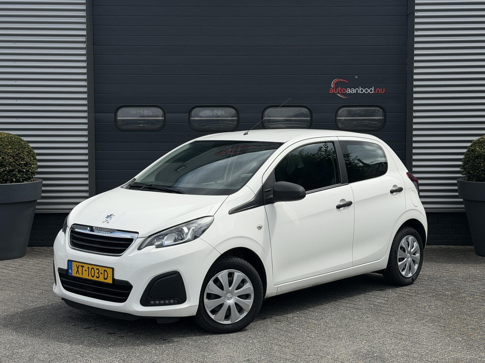 Peugeot 108 1.0 e-VTi Access | Radio | 5 Deurs | Xenon |, Auto's, Voorwielaandrijving, Stof, Gebruikt, Wit