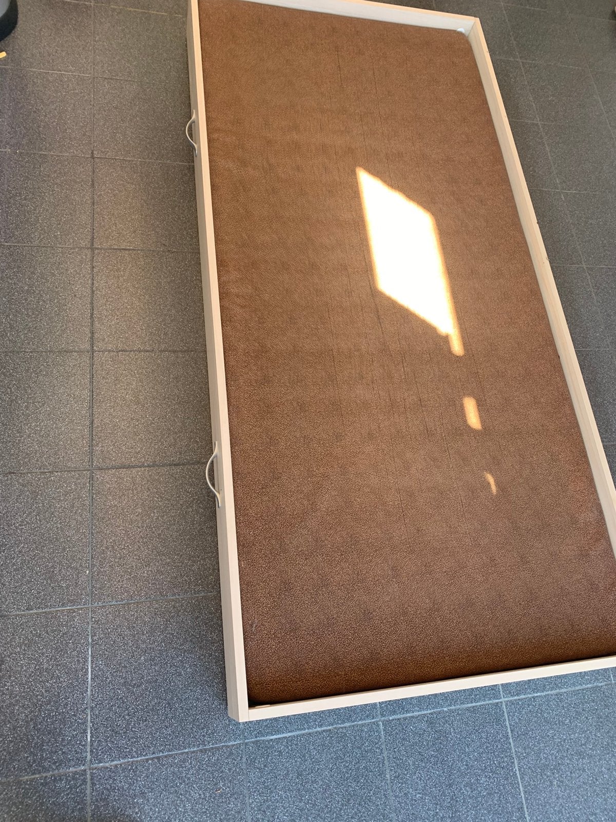 Uitschuifbare box met matras, Huis en Inrichting, Ophalen, Gebruikt