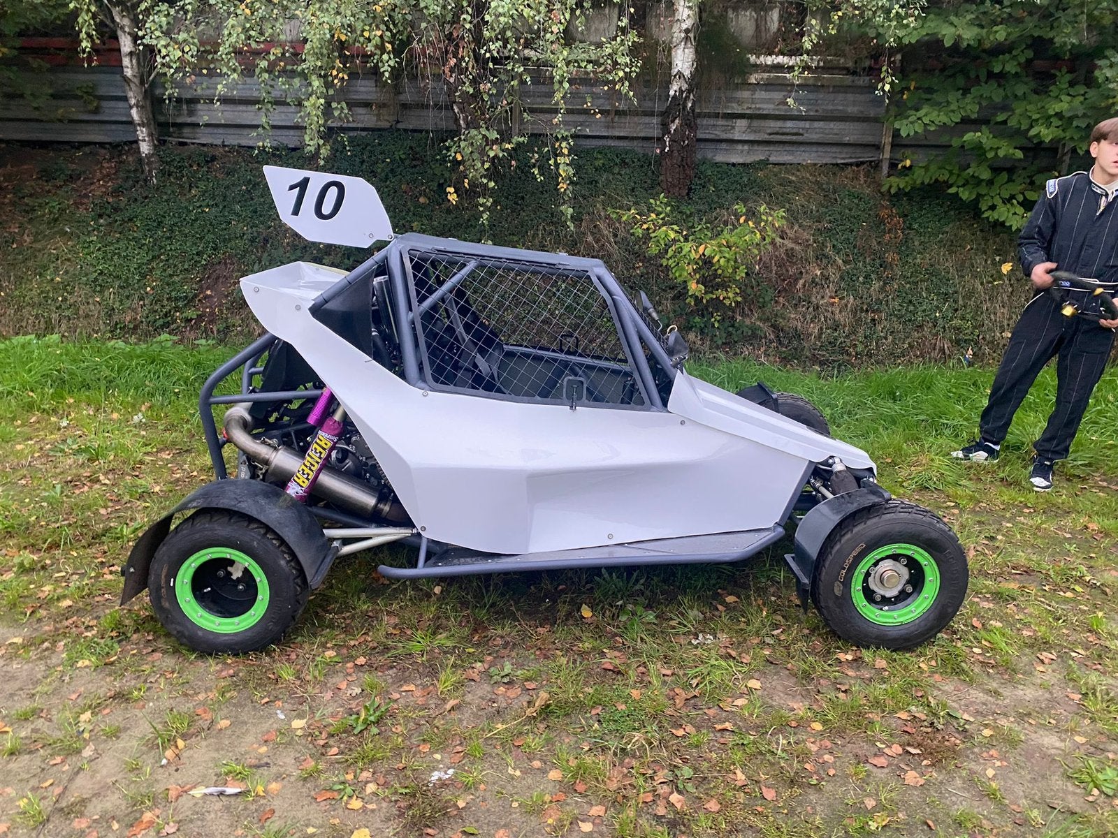 2x peters crosskart te koop, Ophalen, Zo goed als nieuw, Motor