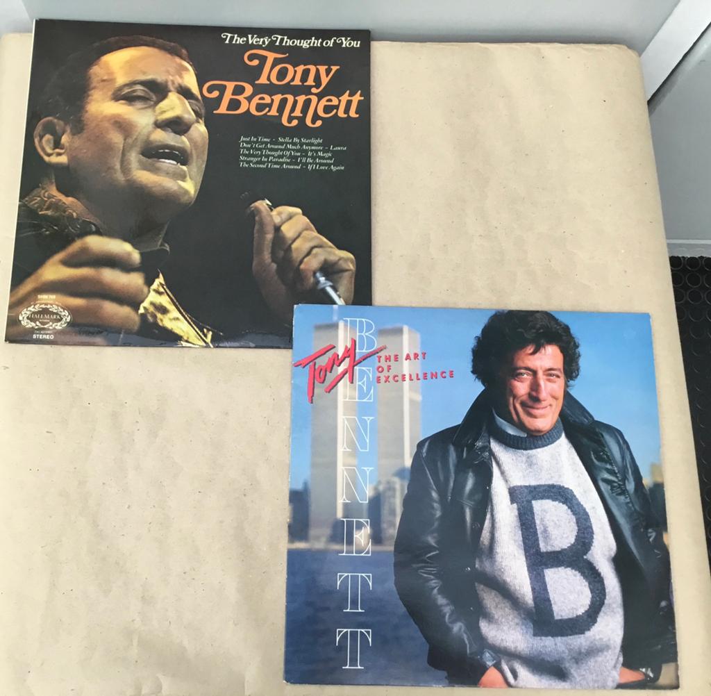 2 vinyles Tony Bennett, Enlèvement ou Envoi, Comme neuf