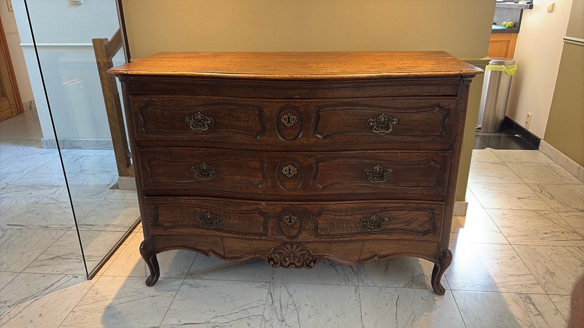 Buffet ancien, 100 à 150 cm, Enlèvement, Utilisé, 50 à 75 cm