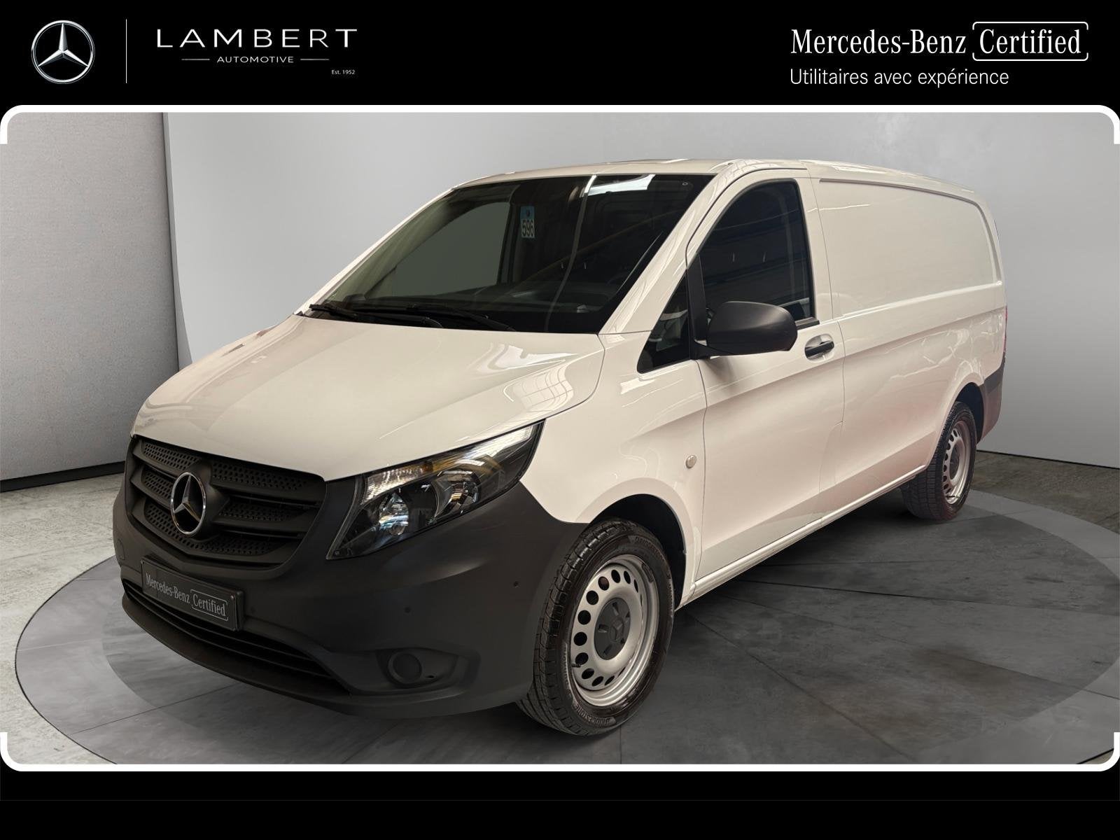 Mercedes-Benz Vito 116 CDI L2 (bj 2024), Auto's, Automaat, 4 deurs, Gebruikt, Zwart