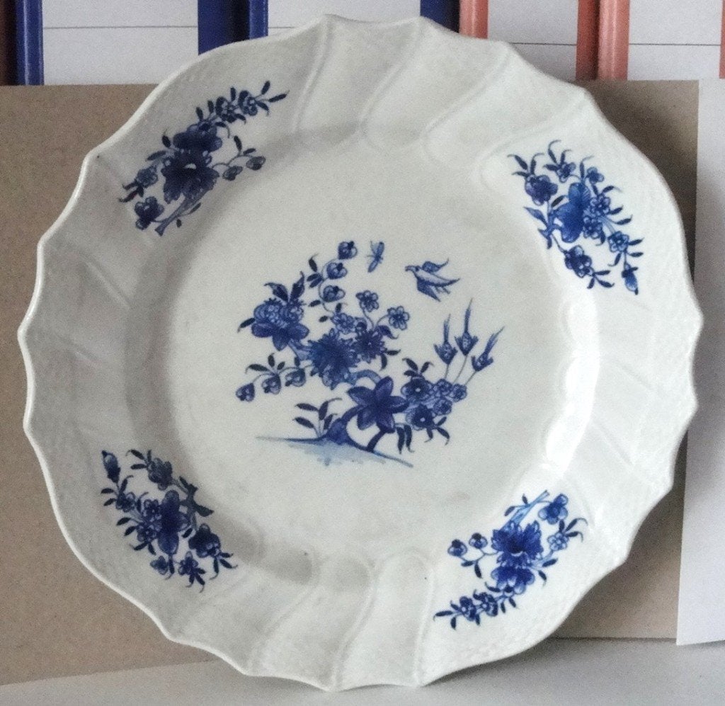 ASSIETTE PORCELAINE de TOURNAI décor "RONDA"5, Enlèvement