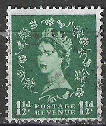 Grande-Bretagne 1952/1954 - Yvert 264 - Elisabeth II (ST), Timbres & Monnaies, Envoi, Affranchi