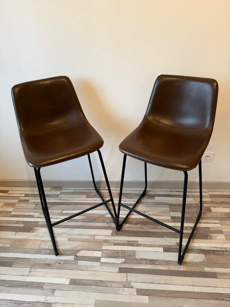 Chaise de bar, Huis en Inrichting, Barkrukken, Gebruikt, Kunststof, Met voetsteun, Ophalen