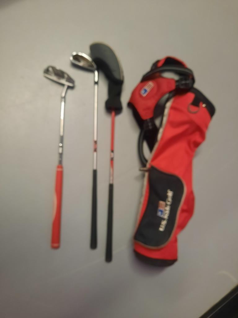 Kleutergolftasje, Ophalen