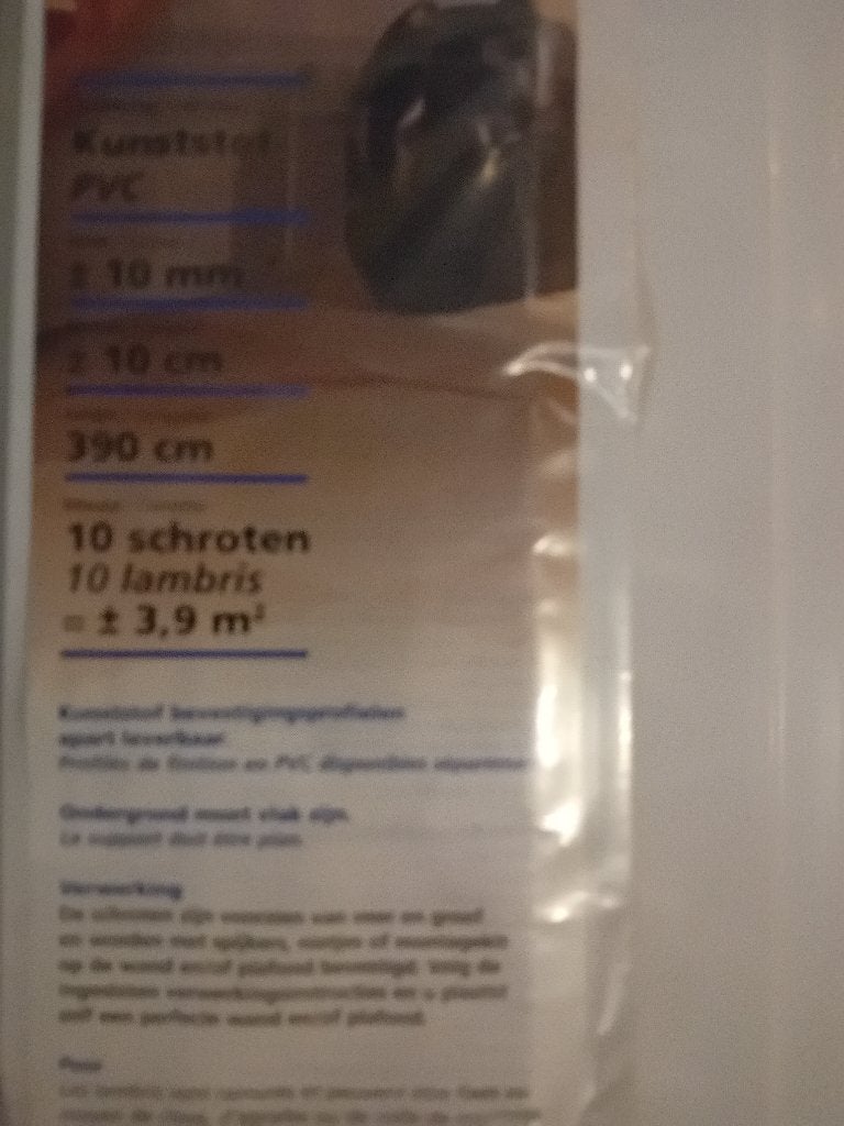 Gratis ophalen. Witte pvc planken. Nieuwstaat., Neuf, Planche, 300 cm ou plus, Autres essences de bois