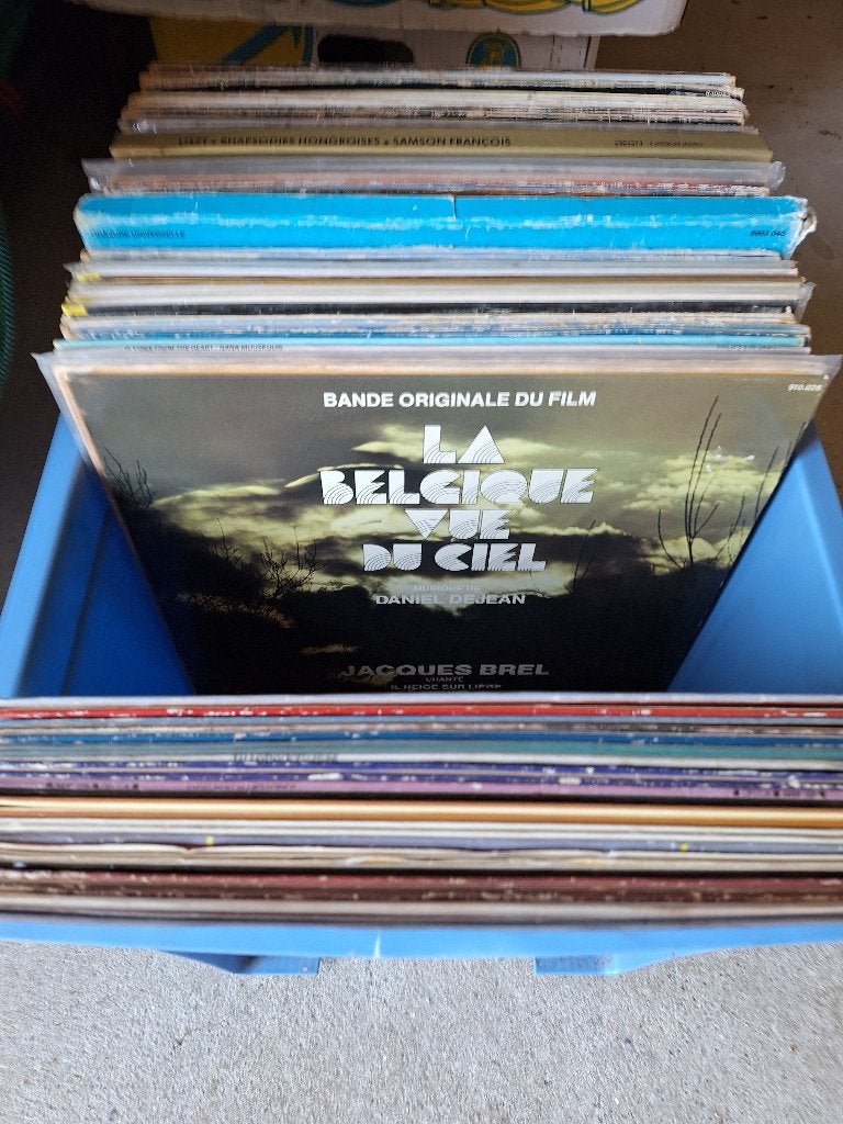 LOT 80 VINYL LP'S, CD & DVD, Vinyles | Rock, Pop rock, Enlèvement, Utilisé, LP