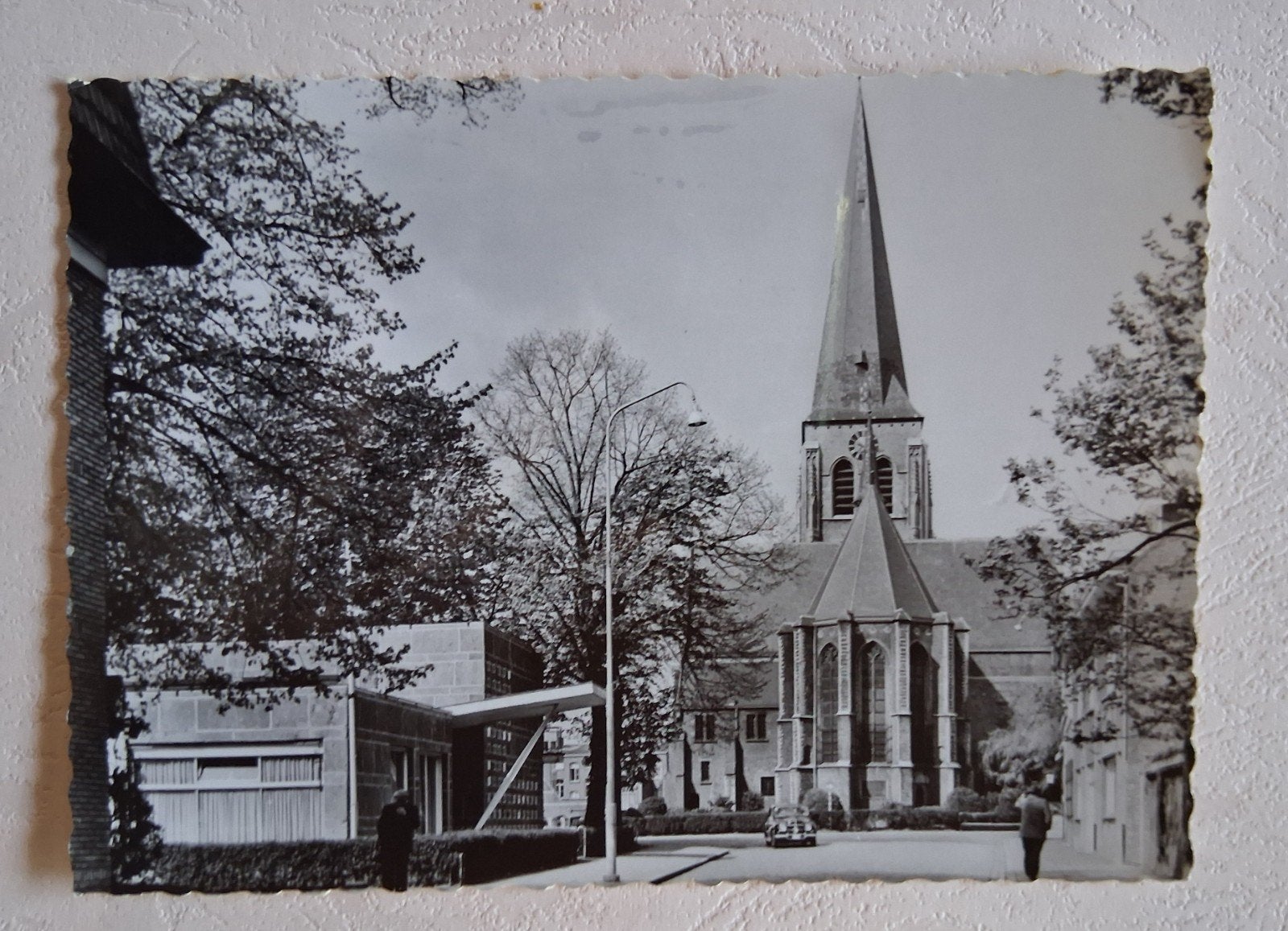 vintage Postkaart St. Lambertuskerk Ekeren, Ophalen of Verzenden