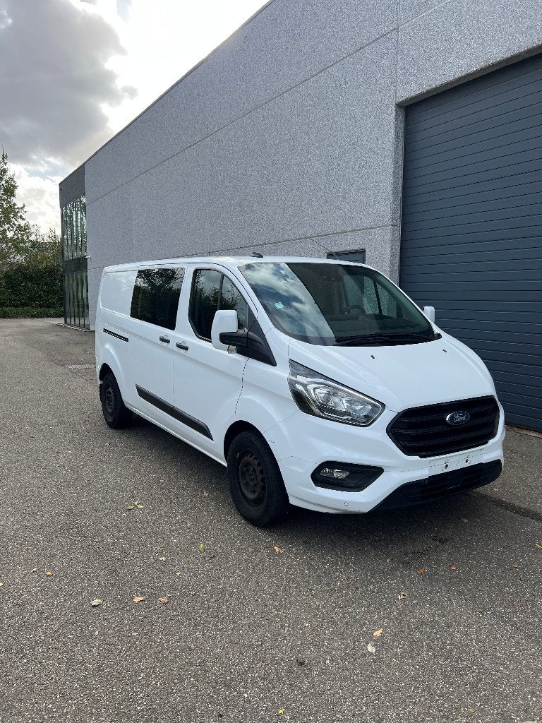 Ford Transit Custom 170 pk, Auto's, 4 cilinders, Wit, Particulier, 6 deurs
