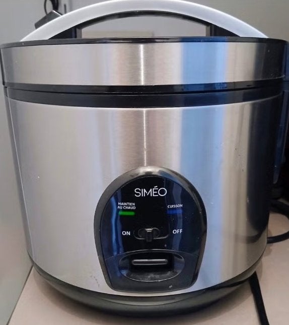 Siméo Elektrische Rijstkoker / Rice Cooker, Ophalen, Vaatwasmachinebestendig, Zo goed als nieuw