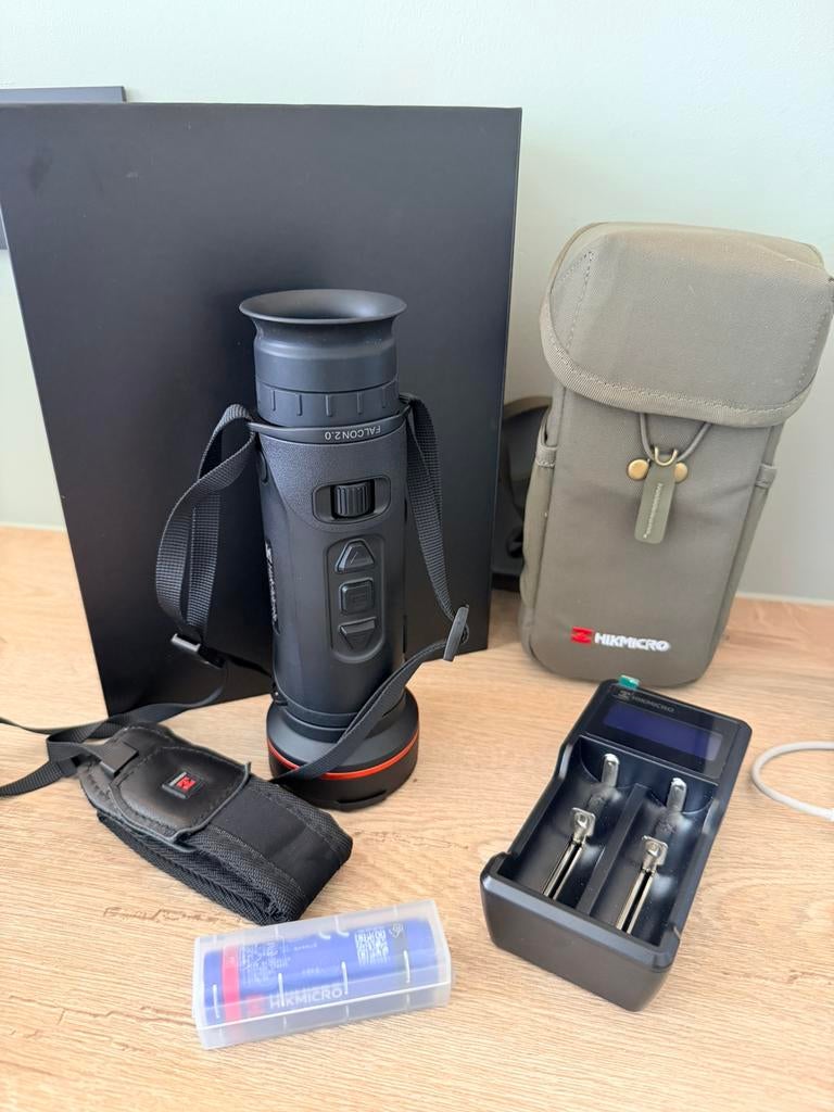 HIKMICRO FQ50 2.0 Thermische Nachtkijker, Ophalen, Zo goed als nieuw, Minder dan 8x, Met hoes of tas