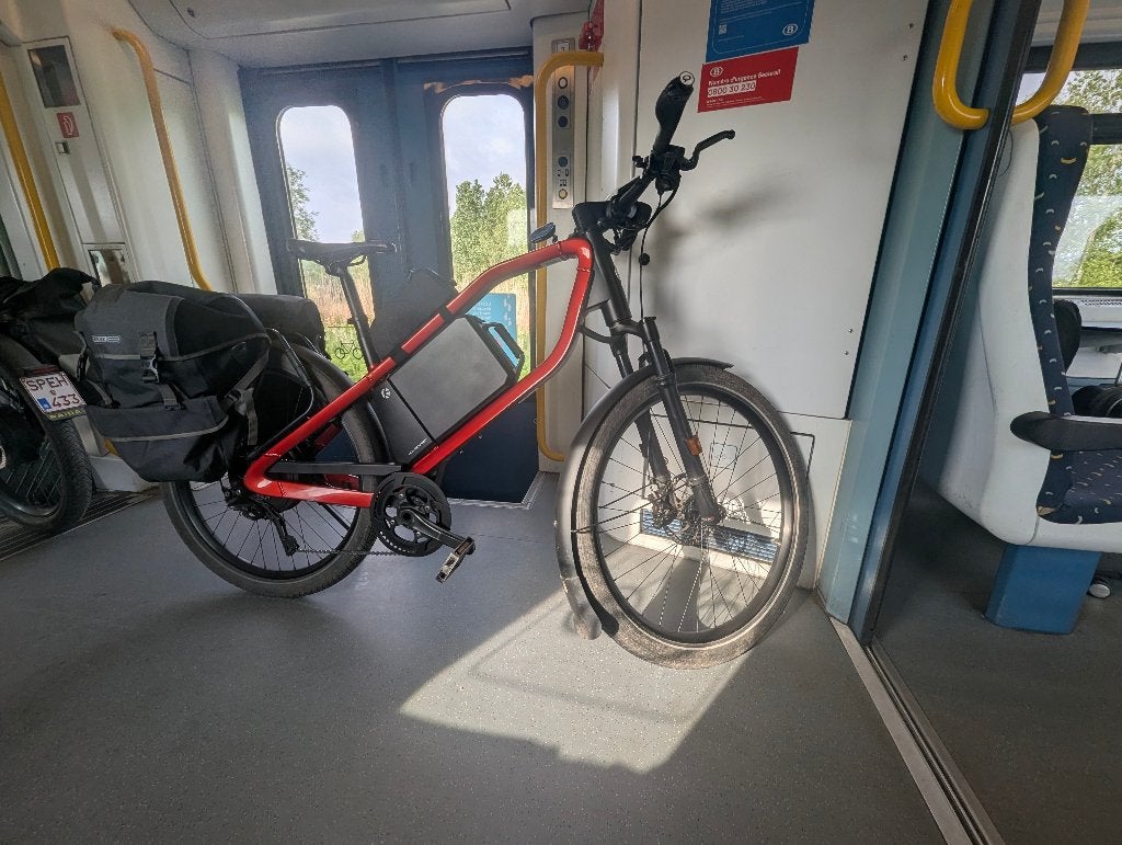 Klever X-Speed, Vélos & Vélomoteurs, Vélos électriques, Enlèvement, Comme neuf, 50 km par batterie ou plus, Autres marques