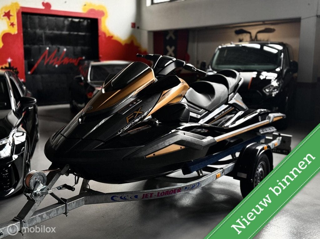 Yamaha SVHO FX LIMITED 2024 + Trailer + Beschermhoes, Sports nautiques & Bateaux, Yamaha, Utilisé, Autres carburants