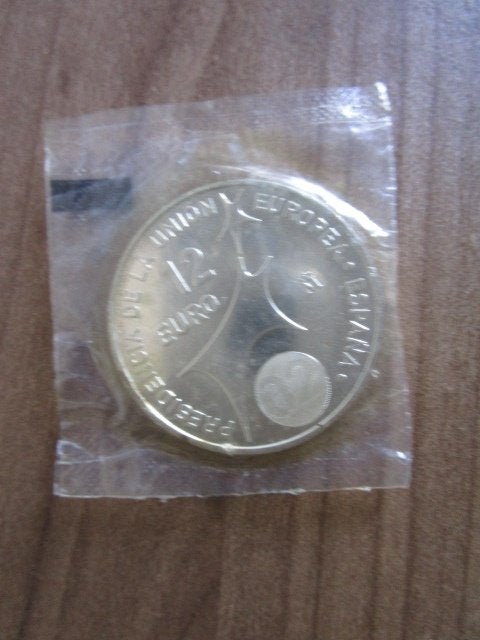 Pièce de 12 euro Espagne Président Union européenne 2002, Enlèvement ou Envoi, Espagne, Monnaie en vrac