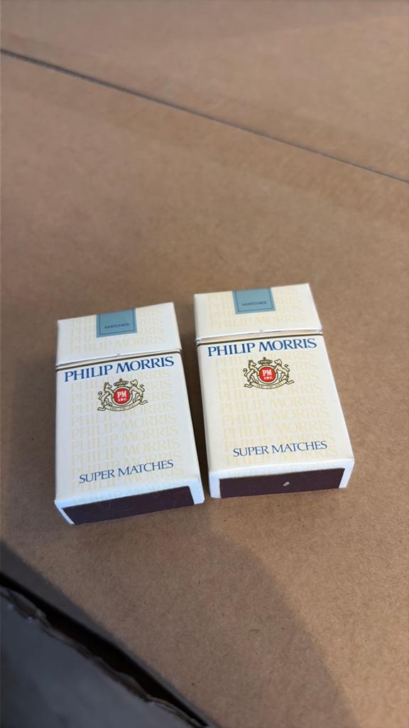 Alumette Philip Morris, Verzamelen, Ophalen of Verzenden, Zo goed als nieuw