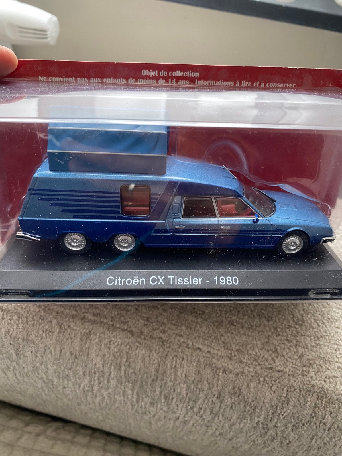 Citroën CX Tissier 1980 kampeerbus 1:43, Ophalen of Verzenden, Zo goed als nieuw