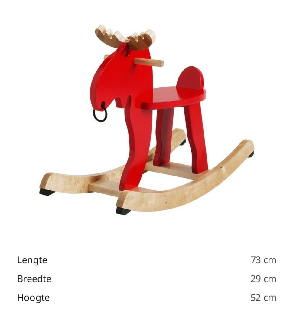Orignal à cheval à bascule, état neuf, Enfants & Bébés, Enlèvement