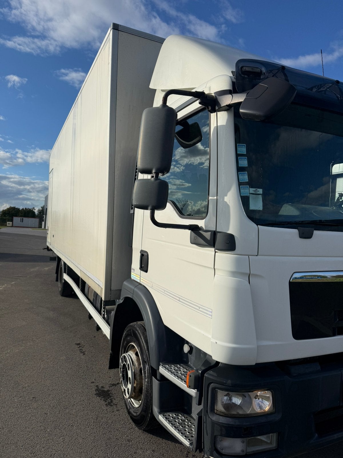 Camion man tgm, Auto's, Automaat, Zwart, MAN, Wit
