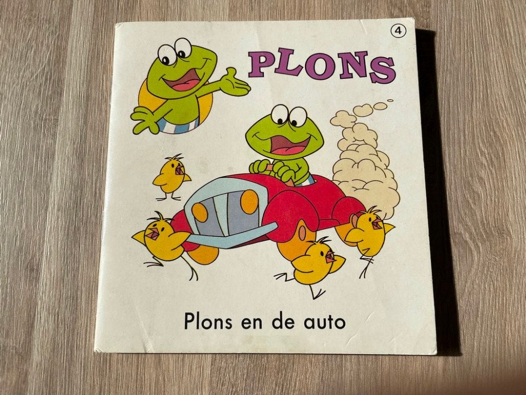 Plons en de auto, Boeken, Ophalen of Verzenden