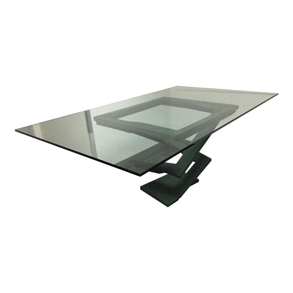 design eettafel Roche Bobois Fleur de fer, Ophalen, 100 tot 150 cm, Vijf personen of meer, 150 tot 200 cm