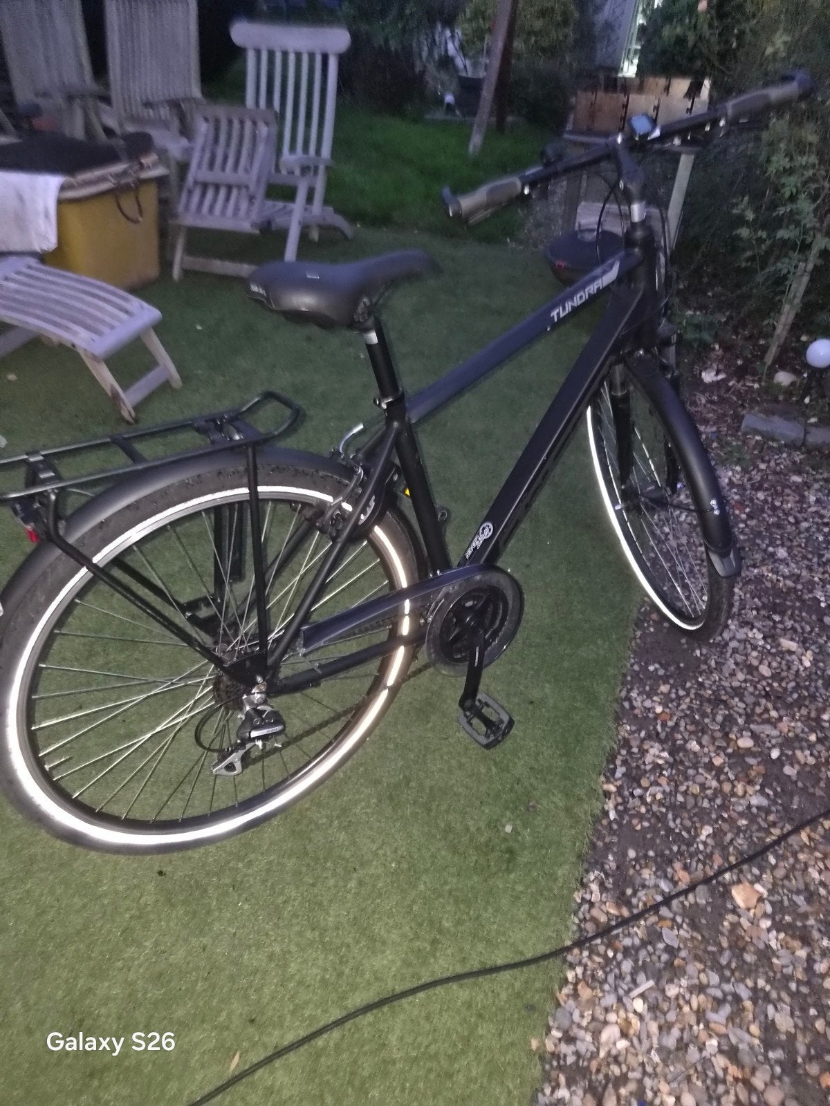 thompson heren fiets, Ophalen