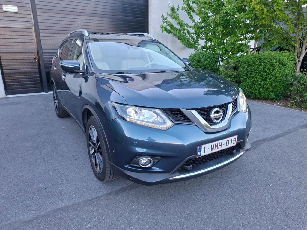NISSAN X-TRAIL 1.6 dCi - Euro 6 - 174 618 KM - AUTOMAAT 2017, Auto's, Nissan, 4 cilinders, Blauw, Lichtsensor, Leder