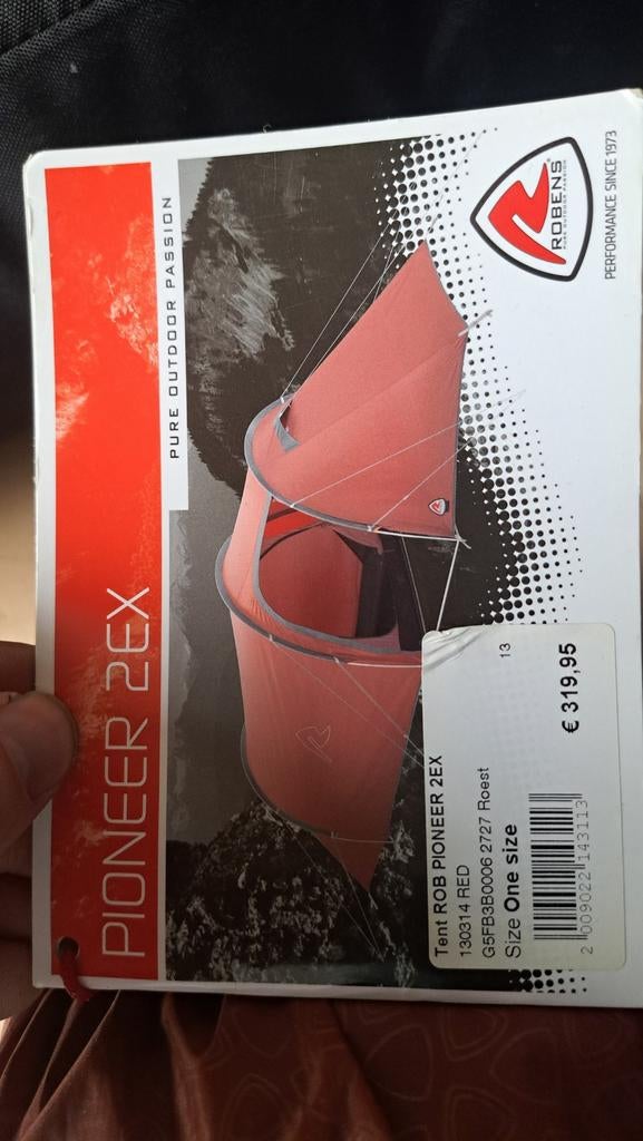 Pioneer 2EX tent, Caravans en Kamperen, Tenten, Ophalen, Zo goed als nieuw, Tot en met 2