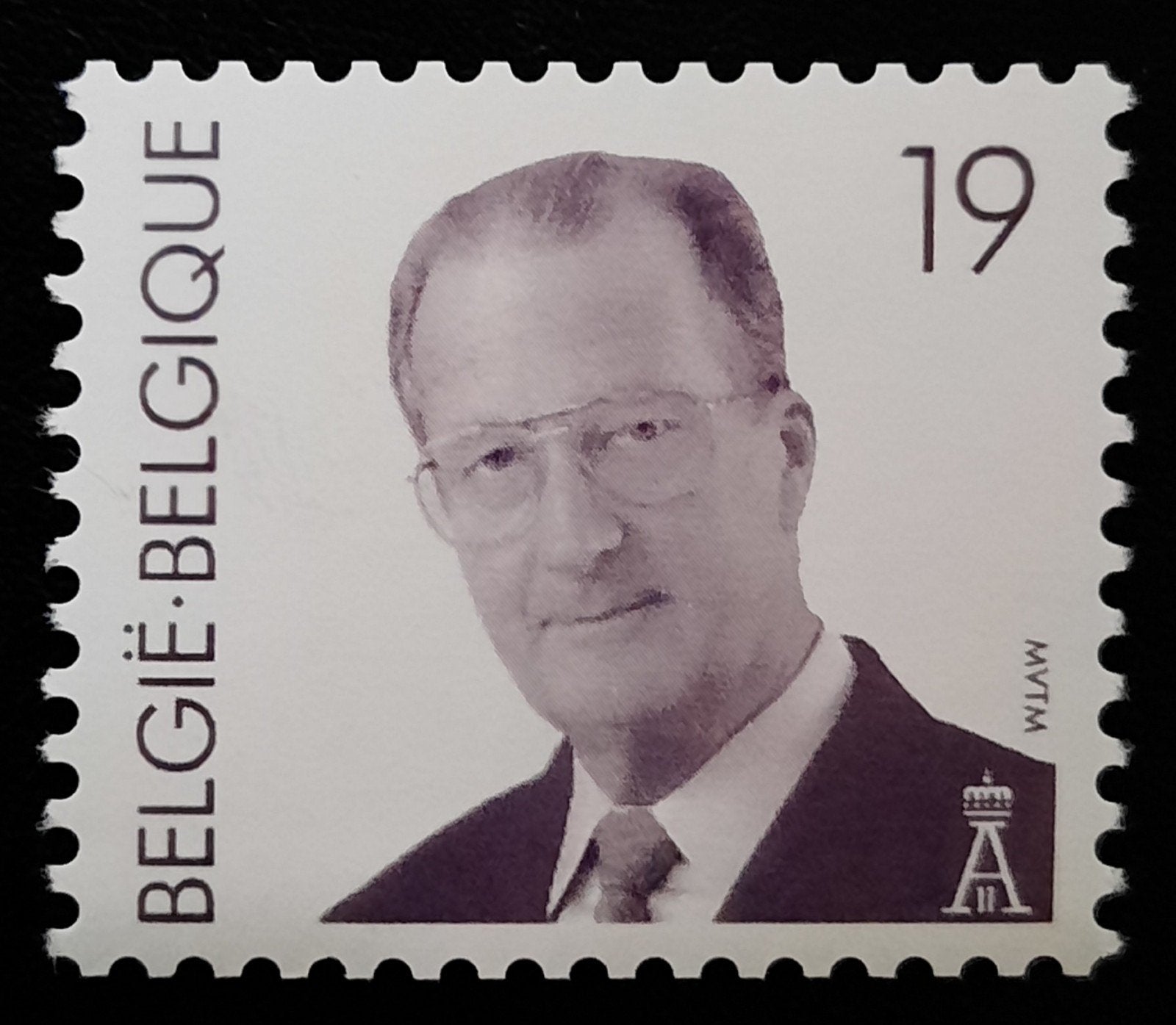 België: OBP 2779-R84 ** MVTM met bril 1998., Koninklijk huis, Frankeerzegel, Ophalen of Verzenden, Zonder stempel