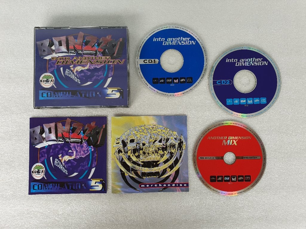 CD Bonzai Records: Compilation 5 - Into Another Dimension, Enlèvement ou Envoi, Utilisé, Hardcore