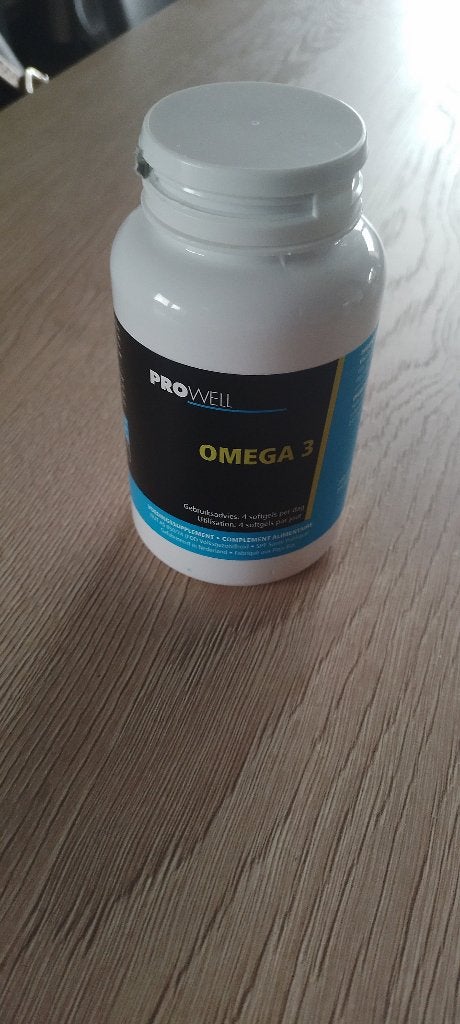 Voedingssupplement omega 3, Enlèvement, Utilisé