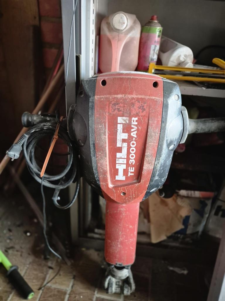 hilti te 3000 breekhamer, Doe-het-zelf en Bouw, Ophalen, Gebruikt, 600 watt of meer, Boor- en/of Breekhamer