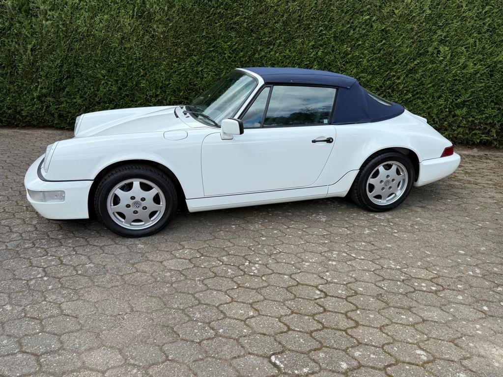 Porsche 911 model 964, Cuir, Achat, Cabriolet, Bleu