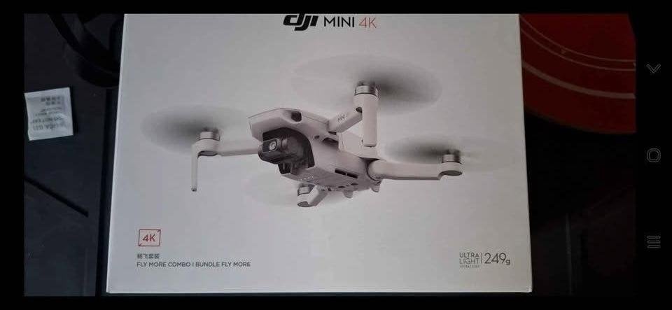 DJI mini 4K fly more, Verzenden, Zo goed als nieuw