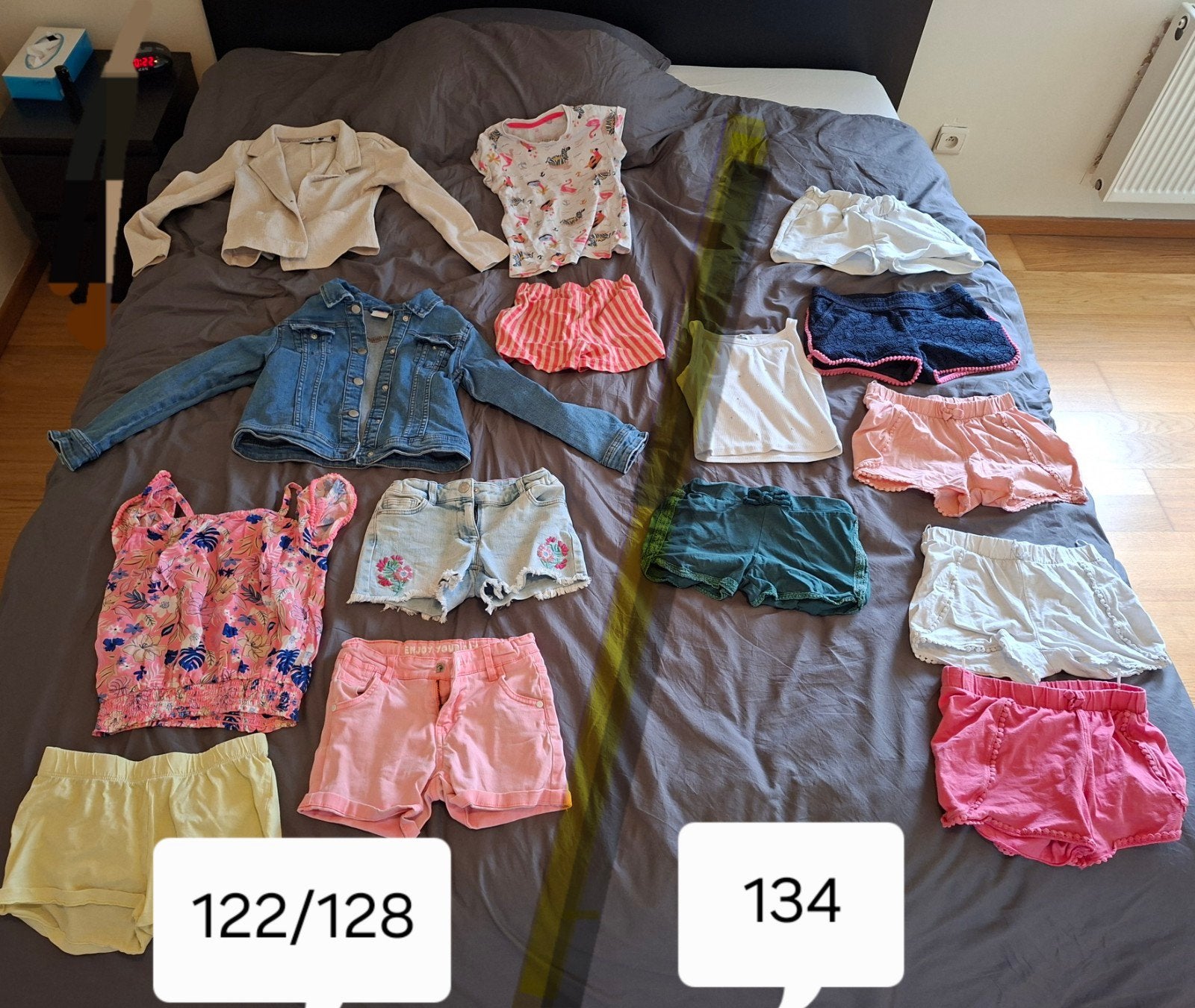 Pakket meisjeskledij, Enfants & Bébés, Vêtements enfant | Taille 128, Enlèvement