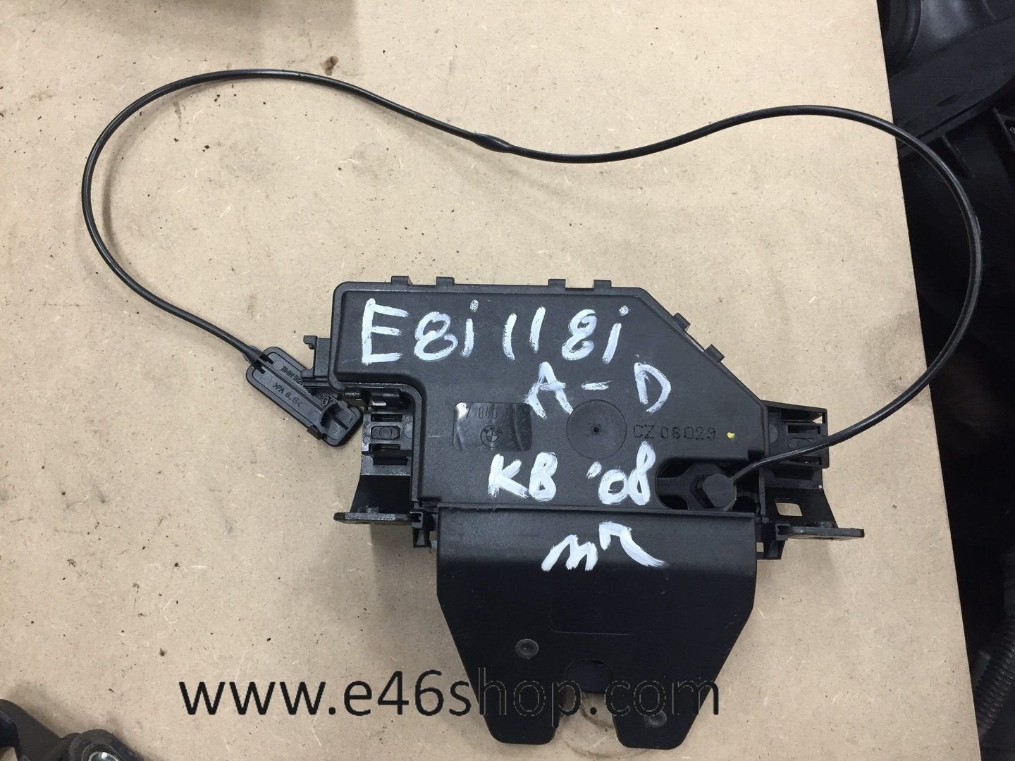 Achterklep slot BMW  1 serie E81 2008  oe 7840617, -, Utilisé, -, Enlèvement ou Envoi