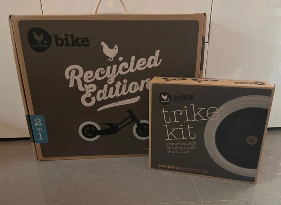 Wishbone bike: loopfiets 3 in 1, Ophalen, Zo goed als nieuw