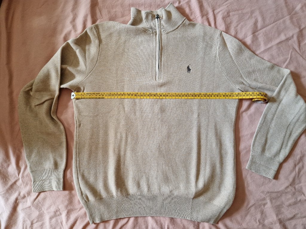 Trui Ralph Lauren, Kleding | Heren, Truien en Vesten, Ophalen of Verzenden, Zo goed als nieuw, Maat 46 (S) of kleiner, Beige