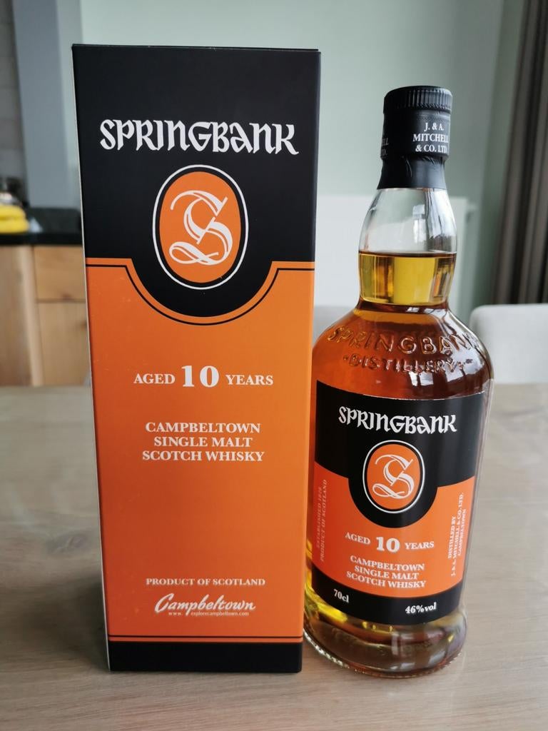 Springbank 10 years 1.11.19, Ophalen of Verzenden
