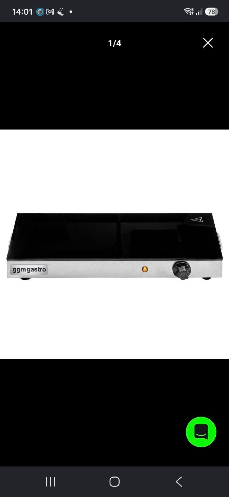 warmteplaat 260 watt, Ophalen