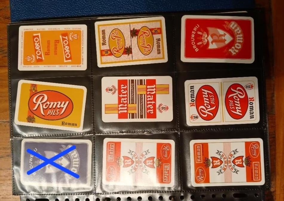 Cartes à jouer, bières, 17, Collections, Envoi